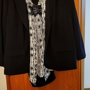 black pantsuit, size 24W petite